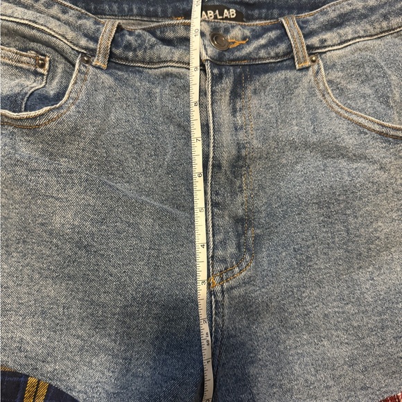 Rehab Lab Jeans Re-imagined Flannel . Size L - Picture 6 of 7